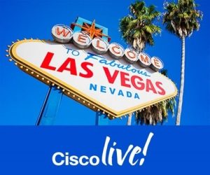 Cisco live Las Vegas sign picture