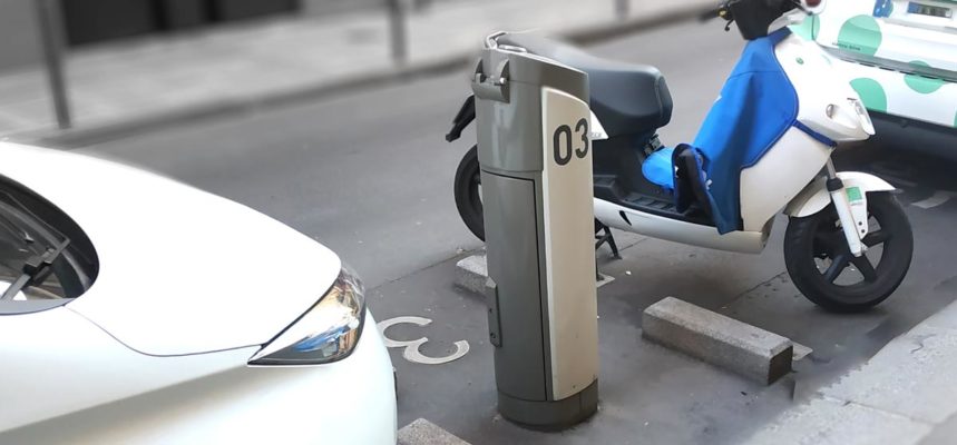 Photo of electric vehicles terminal