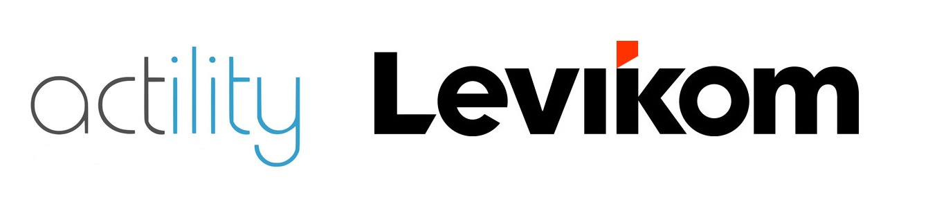 Old Actility and Levikom logos