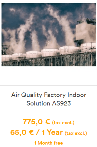 Air Quality Factory Indoor solution