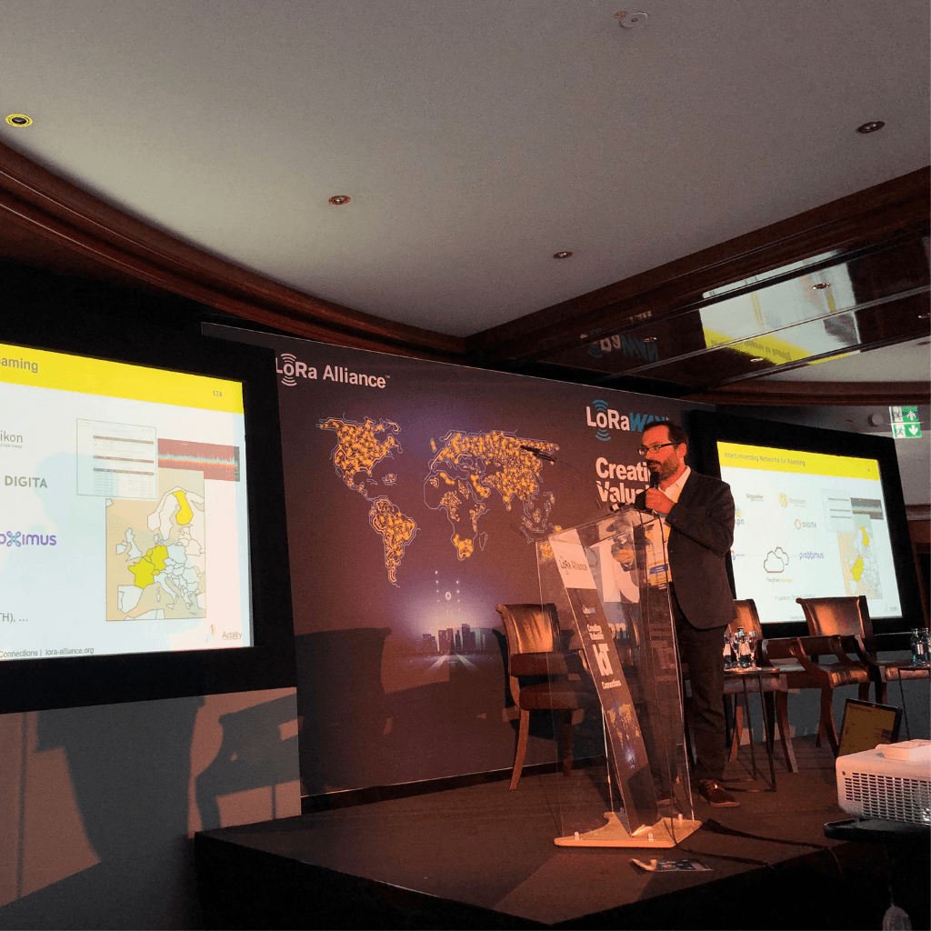 Alper Yegin talks about Actility's ThingPark Exchange roaming hub at the LoRa Alliance AMM 2019