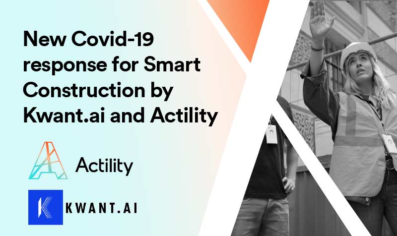 Kwant.ai press release image with workers wearing Abeeway smart badges