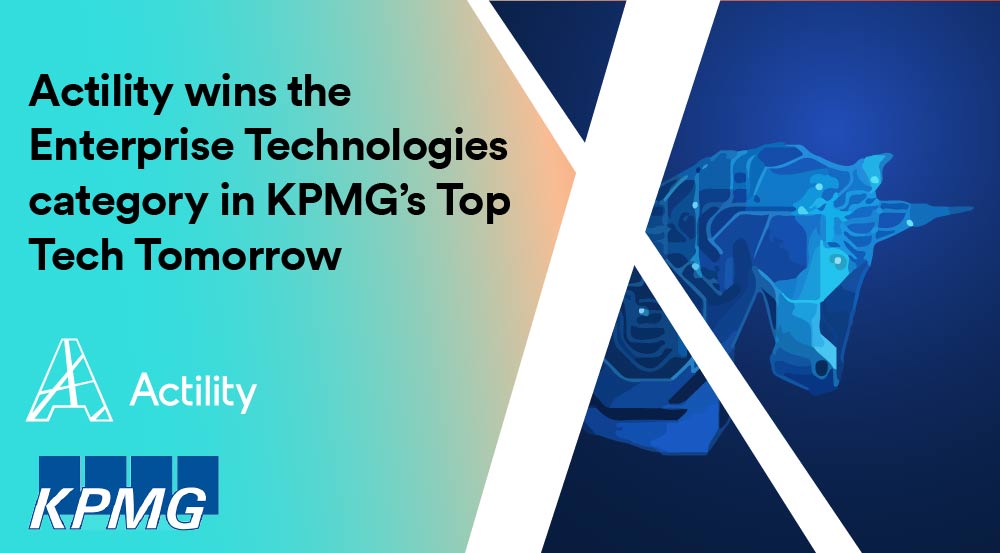 Actility wins the Enterprise Technologies category in KPMG’s Top Tech Tomorrow