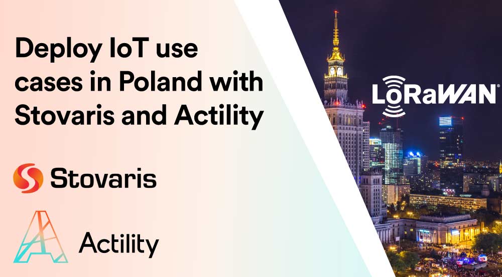 Stovaris distributes Actility LoRaWAN solutions for Smart Cities