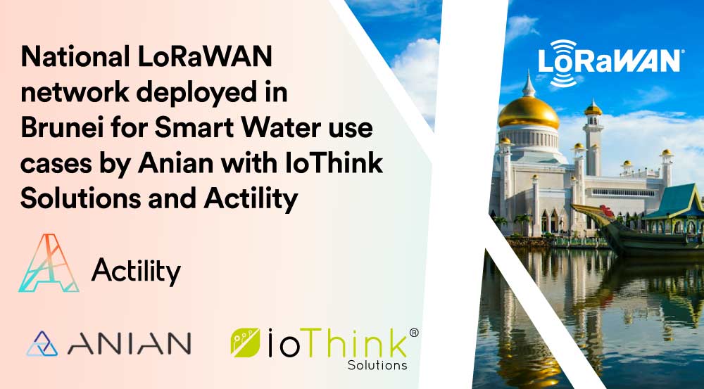 Brunei makes its water management smart with LoRaWAN