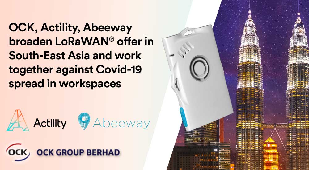 OCK, Actility, and Abeeway partner to strengthen LoRaWAN adoption in Asia