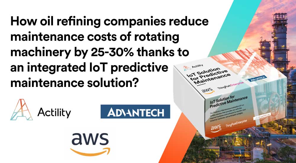 Advantech, AWS and Actility Leverage Combined Strengths to Co-Create a Predictive Maintenance Solution