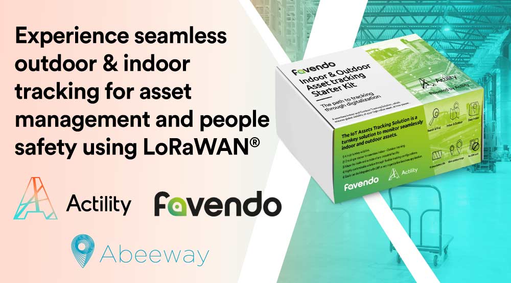 Favendo, Abeeway and Actility Release a Custom-fit Hybrid RTLS Solution