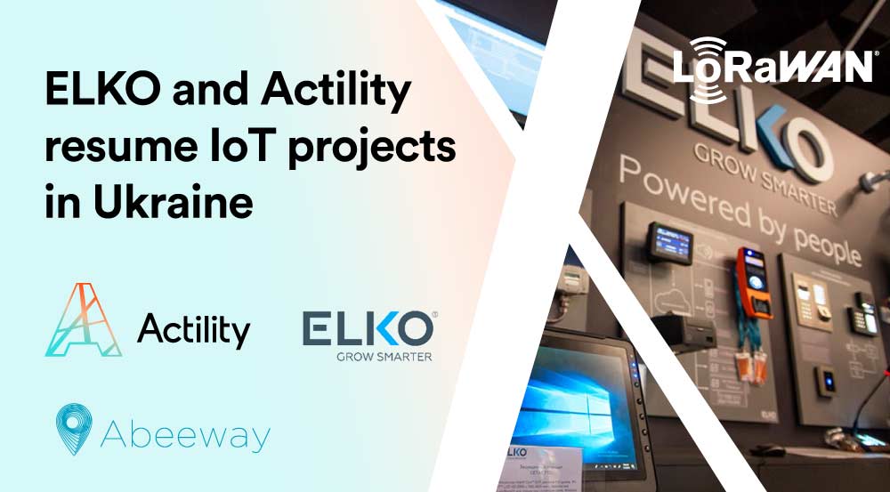 ELKO Ukraine starts distribution of Actility IoT Solutions