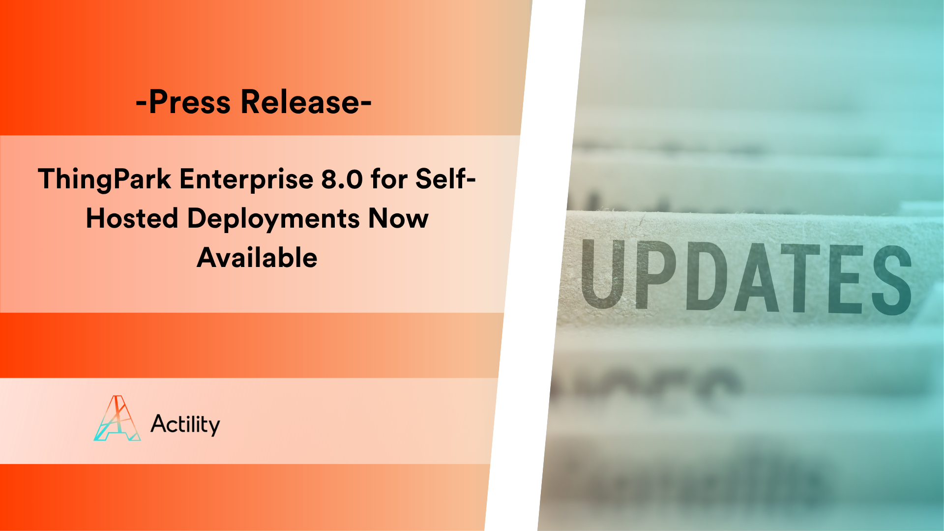 ThingPark Enterprise 8.0 for Self-Hosted Deployments Now Available